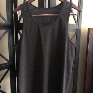 lululemon athletica Mens Tank Black XL